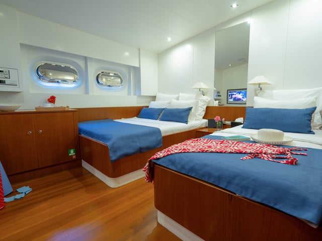 Ubibene yacht interior or exterior view