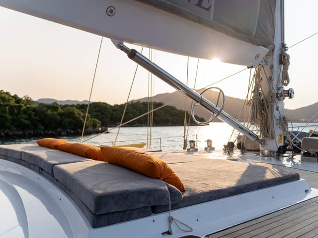 Ubibene yacht interior or exterior view