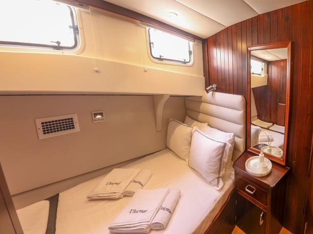 Ulucinar yacht interior or exterior view