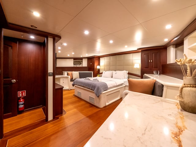 Virtuoso yacht interior or exterior view
