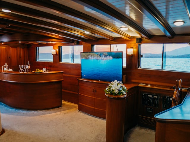 Wicked Felina yacht interior or exterior view
