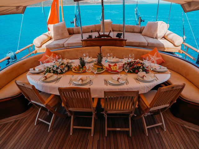 Wicked Felina yacht interior or exterior view