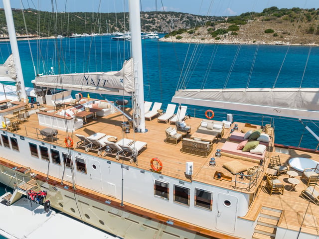 Yazz yacht interior or exterior view