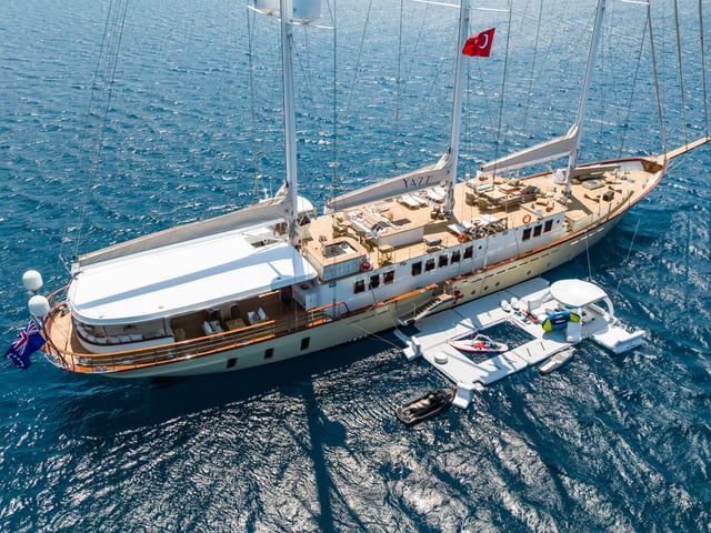 Yazz yacht interior or exterior view