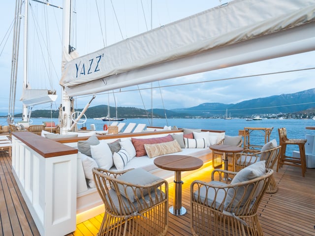 Yazz yacht interior or exterior view