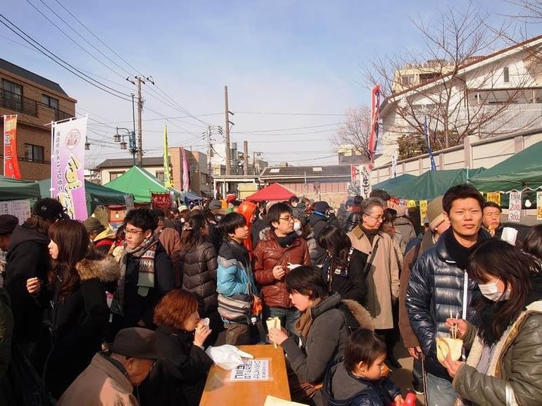 Marché aux puces Boro-ichi à Setagaya