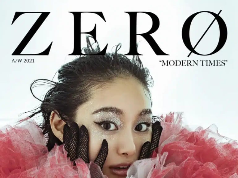 Shioli Kutsuna, couverture de Zero Magazine