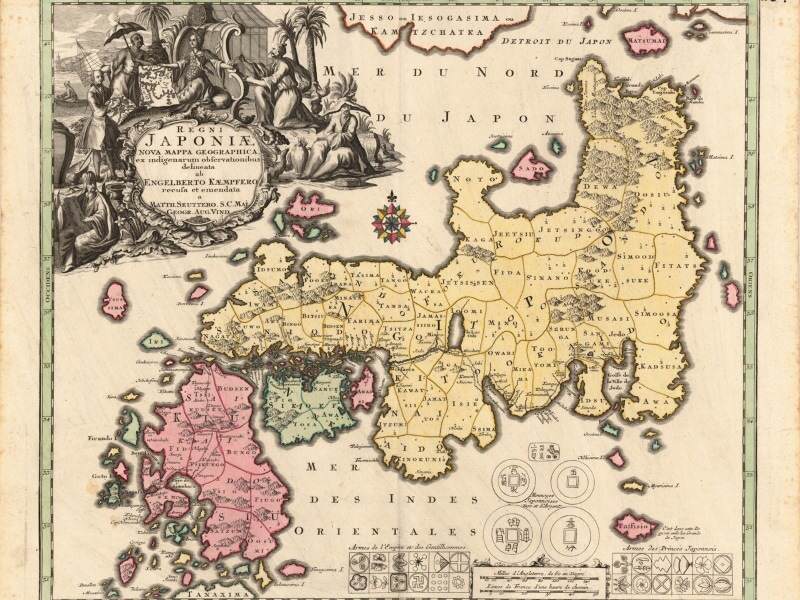 Ancienne carte du Japon