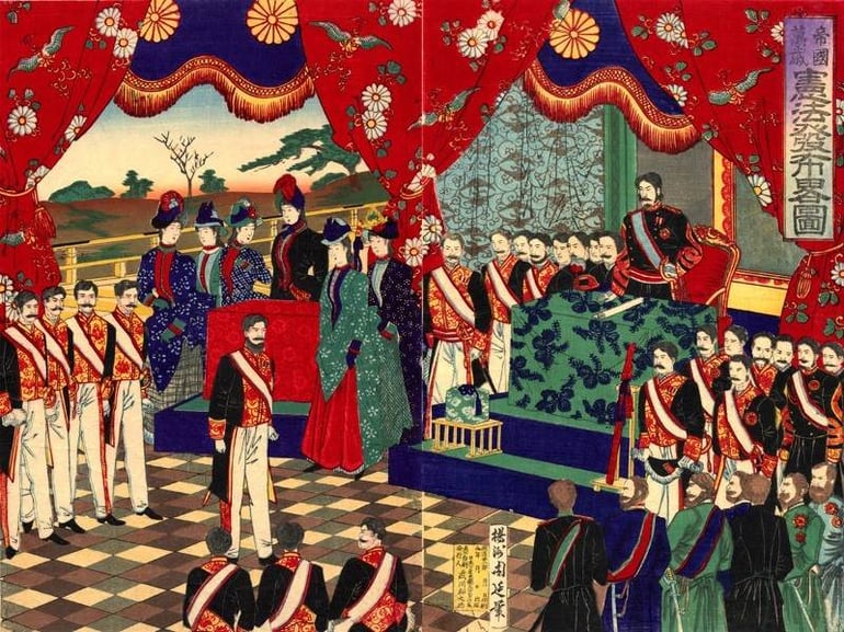 Conséquences politiques de la restauration Meiji