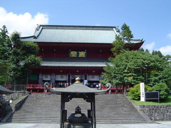 Le temple Rinnoji Le temple Rinnoji