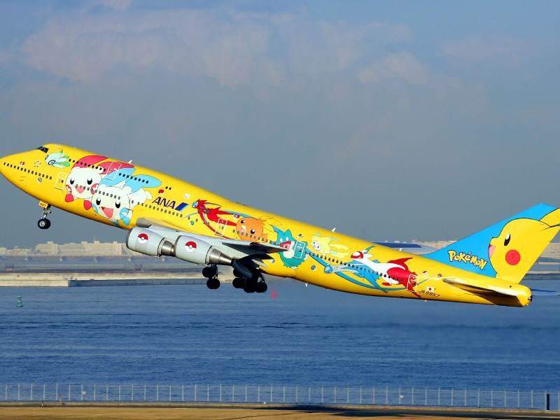 Avion avec pokemon, ANA
