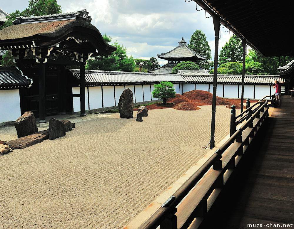 Un jardin zen du temple Tofukuji à Kyoto