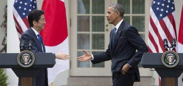 Rencontre Obama-Abe en avril 2015
