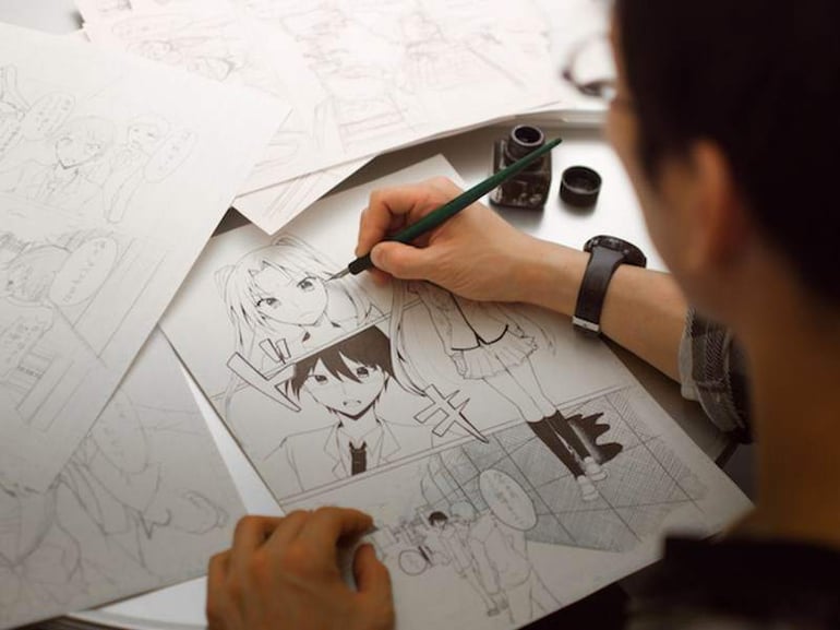 Manga yon-koma