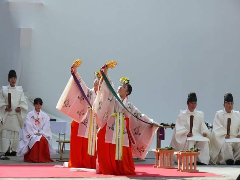 Cérémonie Shinto