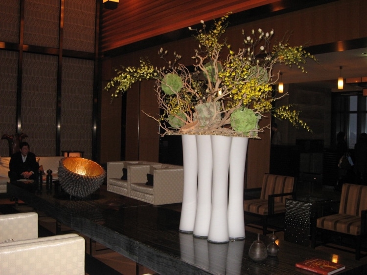 Hall d’entrée hôtel Mandarin (Tokyo) Hall d’entrée hôtel Mandarin (Tokyo)