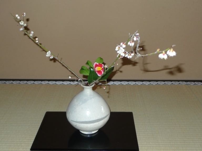 Ikebana, arrangement floral