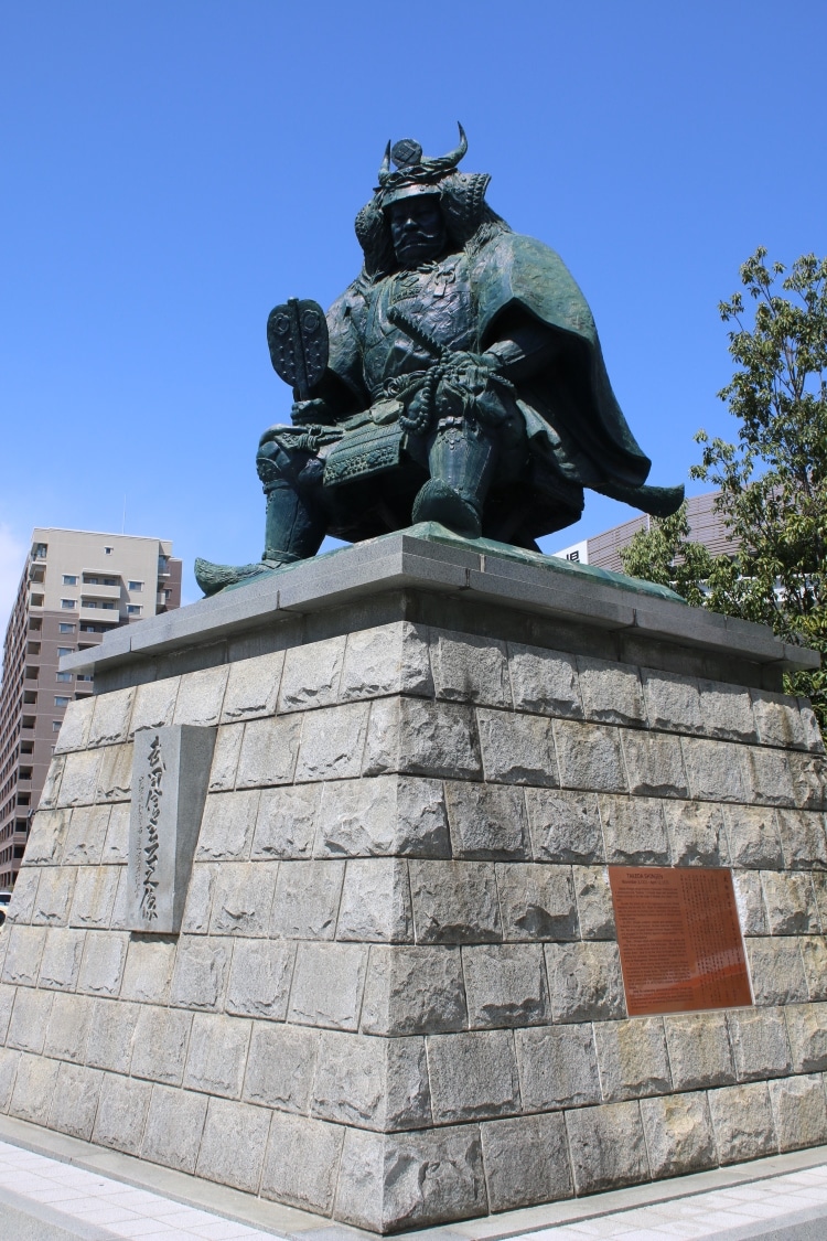 Statue de Takeda Shingen
