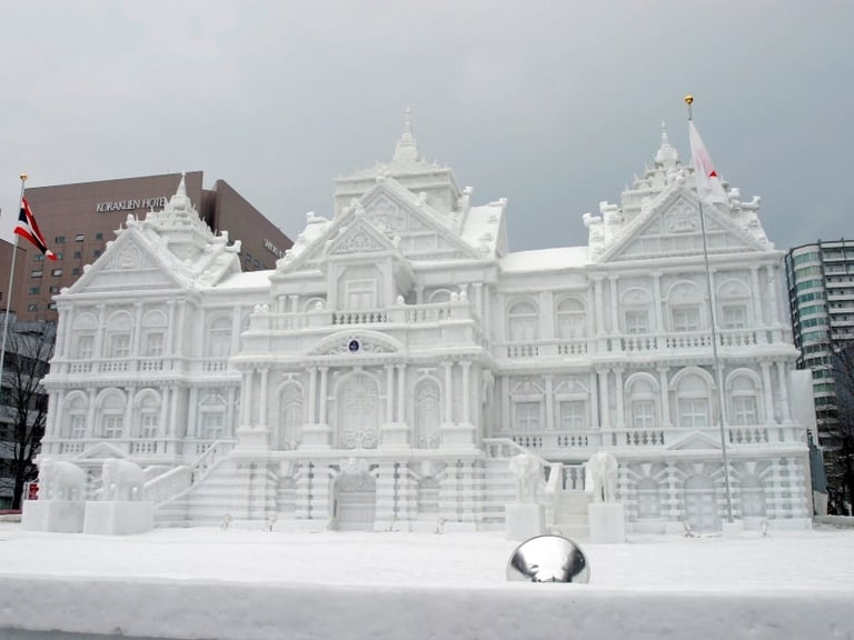 Sapporo, festival de la neige