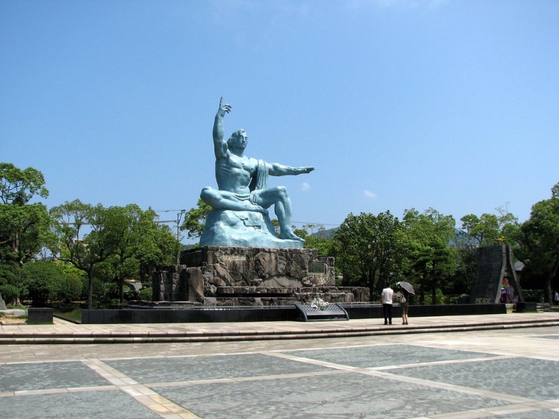 Le parc de la paix de Nagasaki