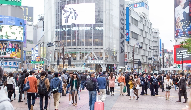 Shibuya crossing à Tokyo Shibuya crossing à Tokyo