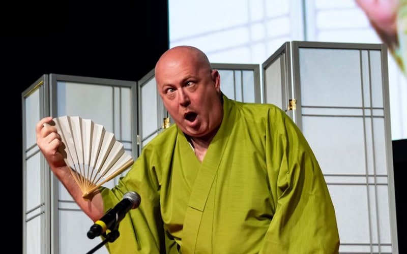 Rakugo avec Cyril Coppini à Otakuthon