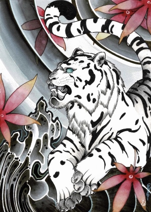 Bestiaire du tatouage japonais: Tora, le tigre Bestiaire du tatouage japonais: Tora, le tigre