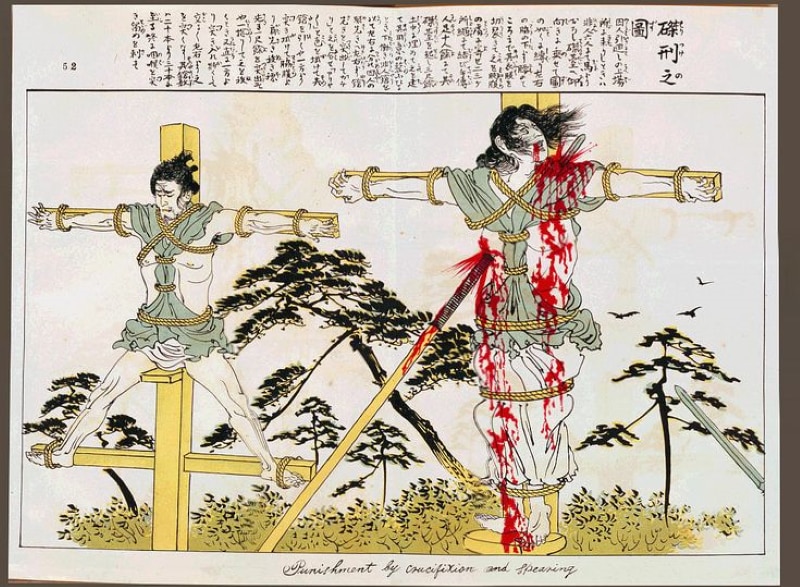 Mort par crucifixion Mort par crucifixion