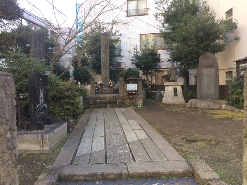 Vue d'ensemble du site d'Itabashi