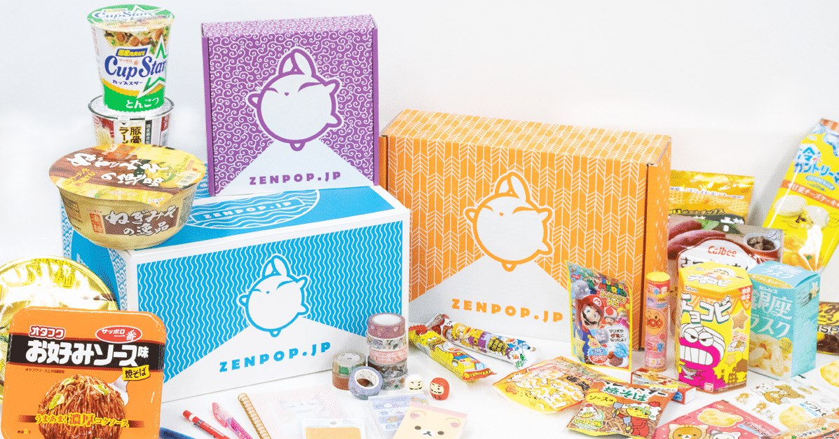 Packs mensuels zenpop.jp