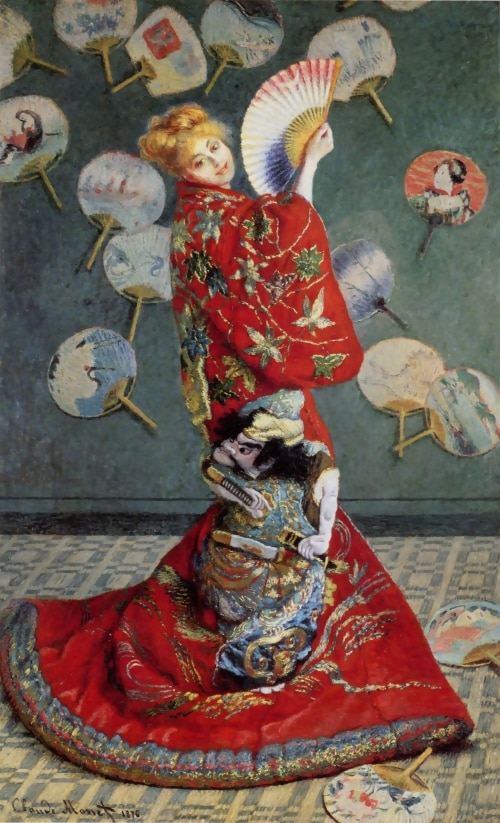 Camille Monet en kimono Camille Monet en kimono