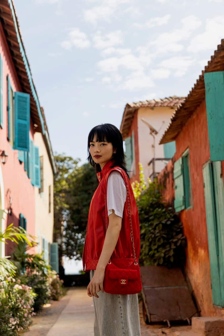 L'actrice Nana Komatsu à Dakar