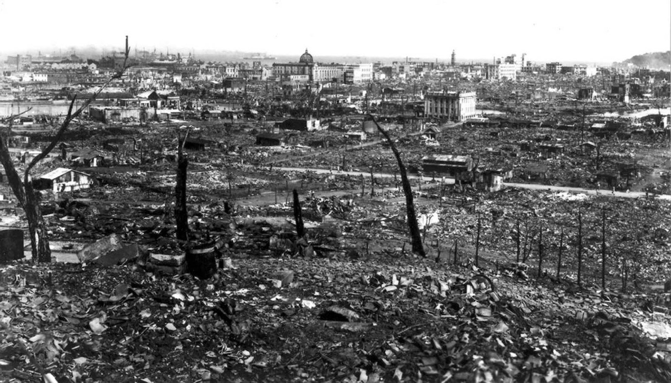 Tokyo après le séisme du Kanto de 1923