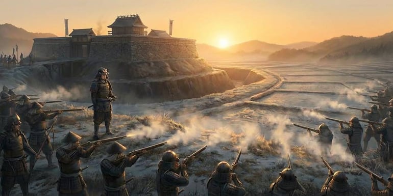 Bataille du château de Muraki (1554) : Oda Nobunaga face au clan Imagawa, période Sengoku, province d’Owari