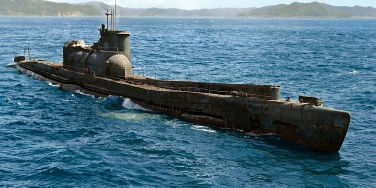 I400 sous marin japon