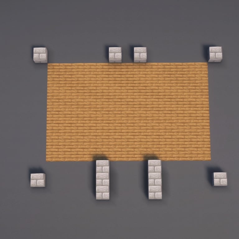 Classic Village House step 2