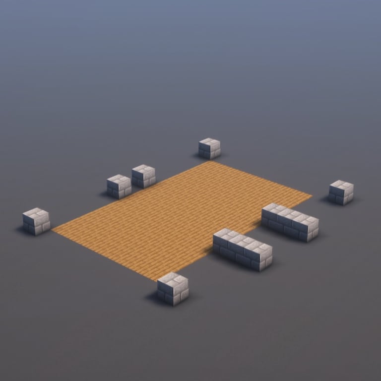 Classic Village House step 3