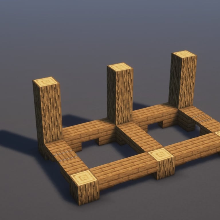 Trading Post Minecraft Schematic + 115-Step Tutorial