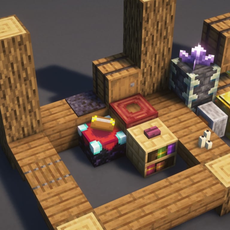 Trading Post Minecraft Schematic + 115-Step Tutorial