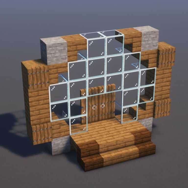Barrel House Minecraft Schematic + 49-Step Tutorial