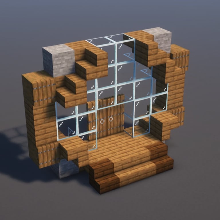 Barrel House Minecraft Schematic + 49-Step Tutorial