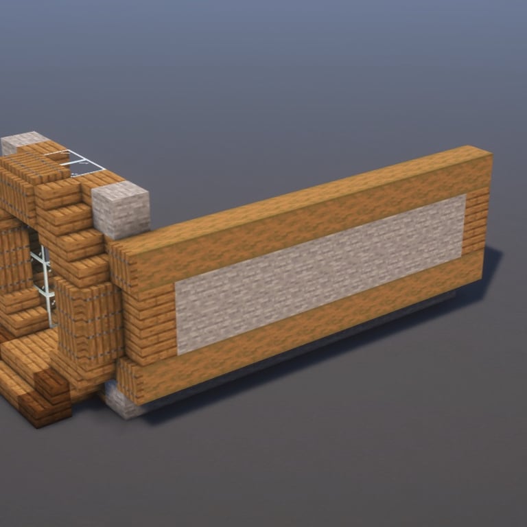 Barrel House Minecraft Schematic + 49-Step Tutorial