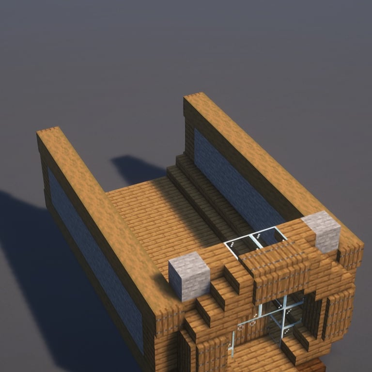 Barrel House Minecraft Schematic + 49-Step Tutorial