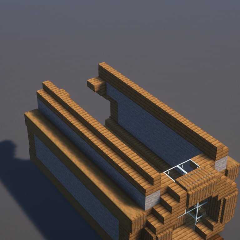 Barrel House Minecraft Schematic + 49-Step Tutorial