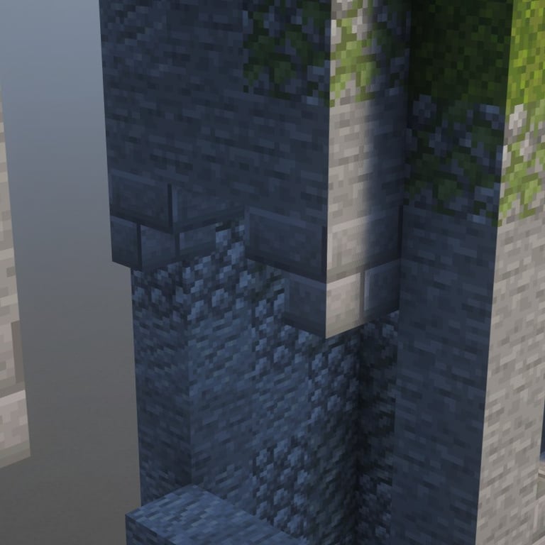 How to Build Castle Gate Tower in Minecraft (99 Steps)