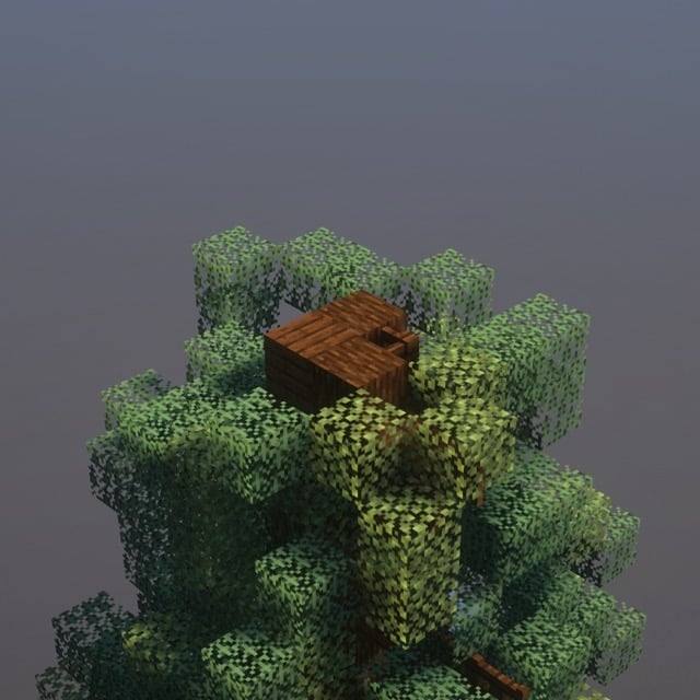 Christmas Tree Minecraft Schematic + 115-Step Tutorial