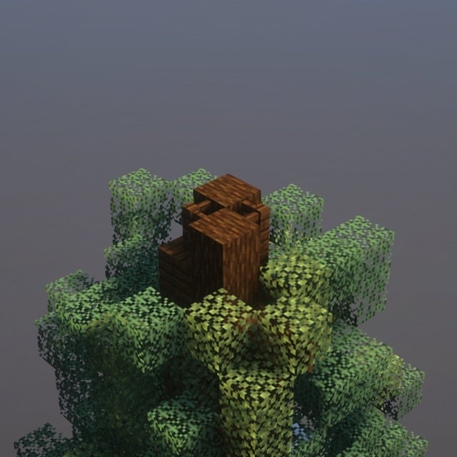 Christmas Tree Minecraft Schematic + 115-Step Tutorial