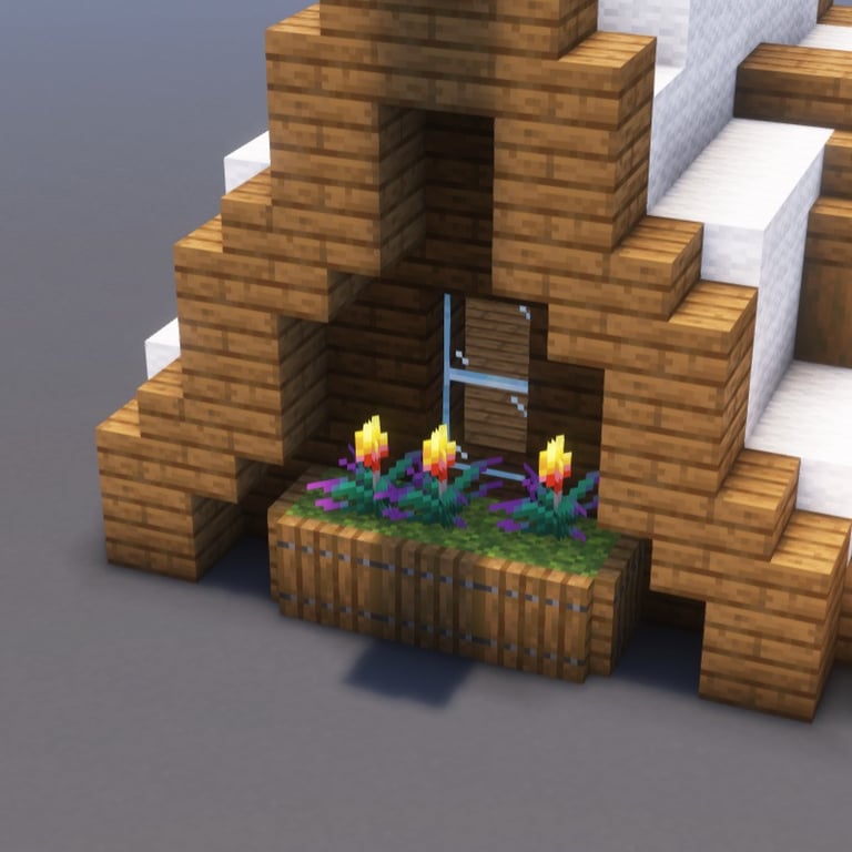 Cozy Cabin Minecraft Schematic + 65-Step Tutorial