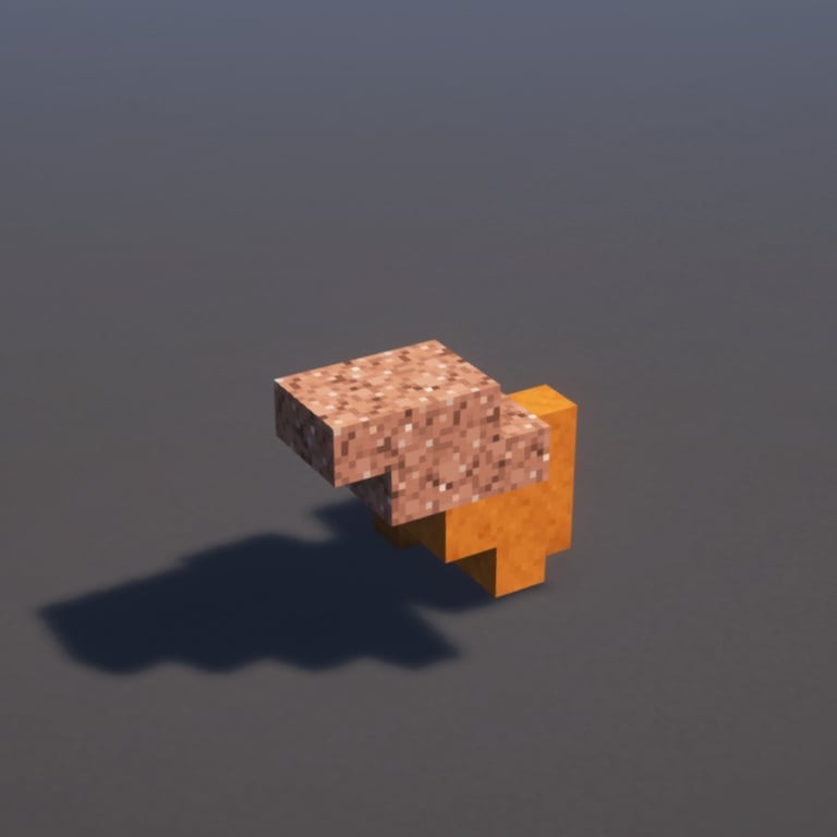 Crab Statue Minecraft Schematic + 118-Step Tutorial