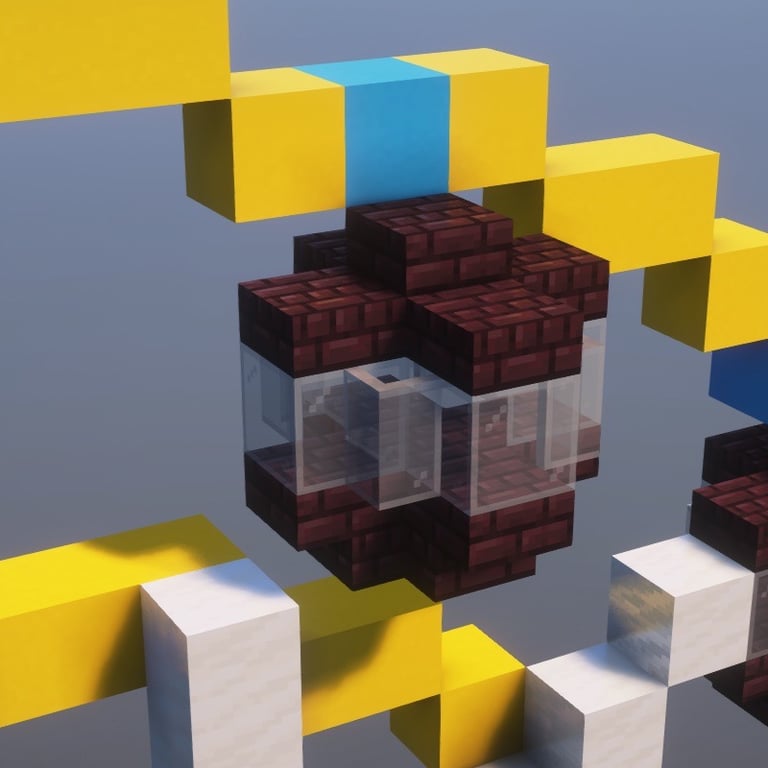 Ferris Wheel Minecraft Schematic + 120-Step Tutorial